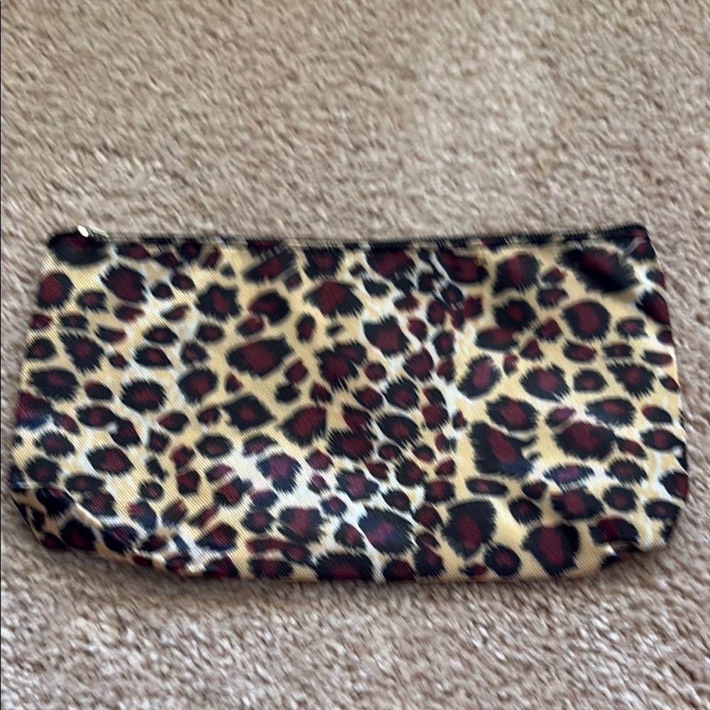 Leopard Print Cosmetic Bag